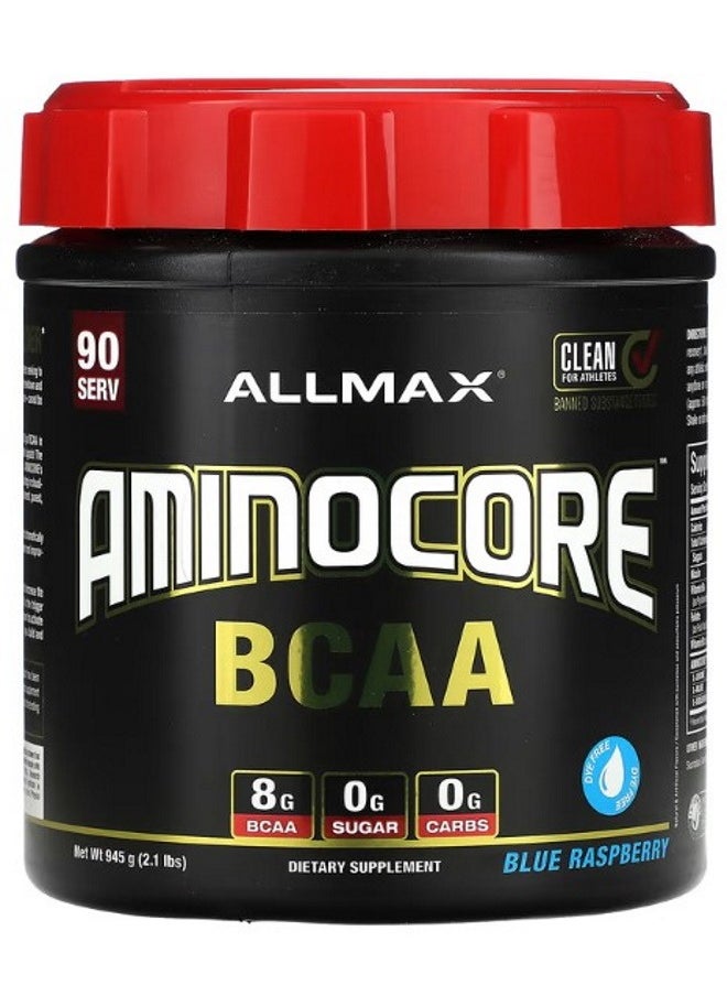 AMINOCORE BCAA Blue Raspberry 2.1 lbs 945 g