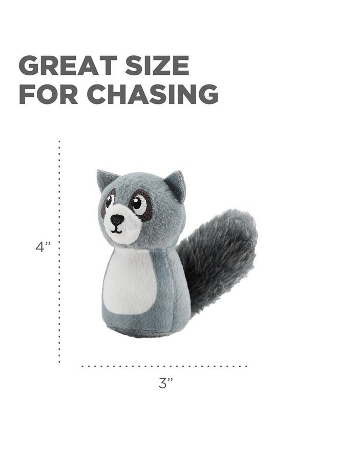 Squeakin' Racoon Hide A Puzzle Plush Replacement Dog Toys - 3 Pack