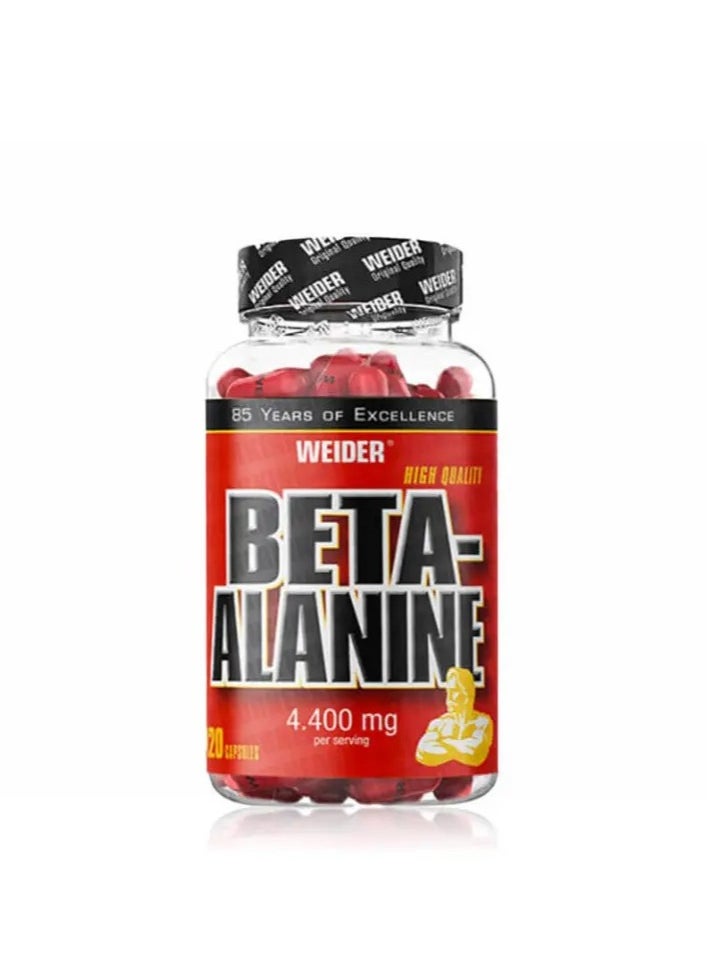 Weider Beta Alanine 4.400mg 120 Capsules 30 Servings