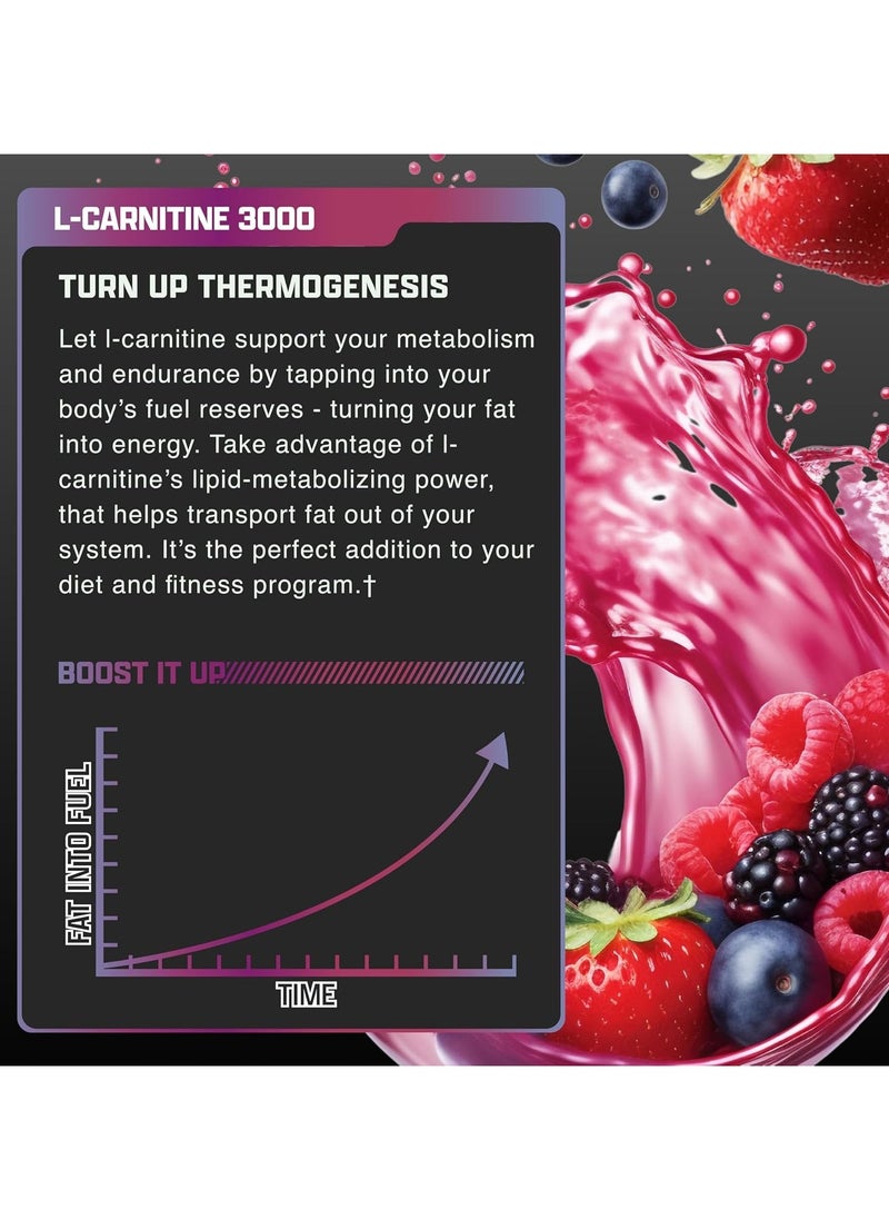 Nutrex Research Carnitine Liquid 3000 Berry Blast 465ml