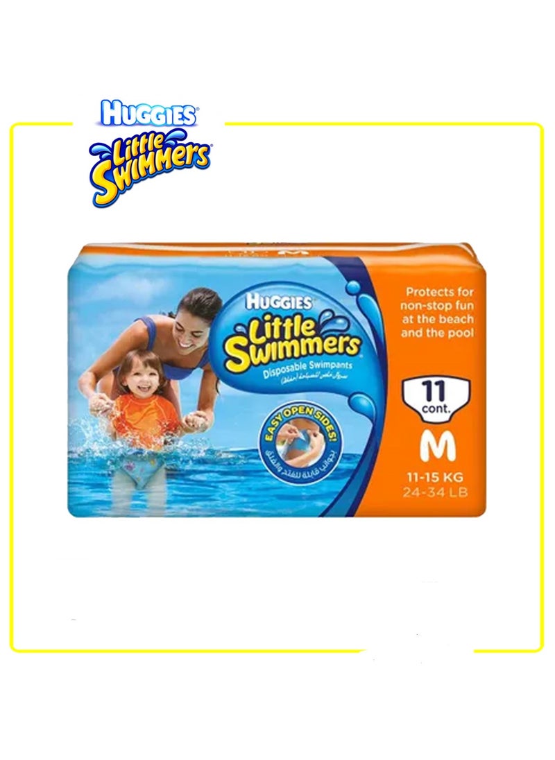 Little Swimmers Swim Pants - Medium - 11-15kg - 11 count