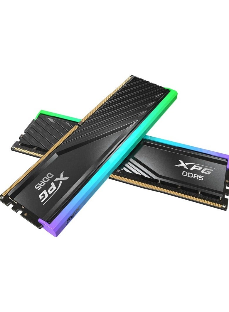 lancer blade RGB 32GB 2X16 6000MHZ DDR5 Memory (AX5U6000C3016G-DTLABRBK) Black