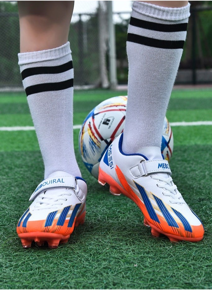 Children's Low-Top Non-Slip Four Seasons Outdoor Artificial Turf Football Boots Comfortable Training Shoes