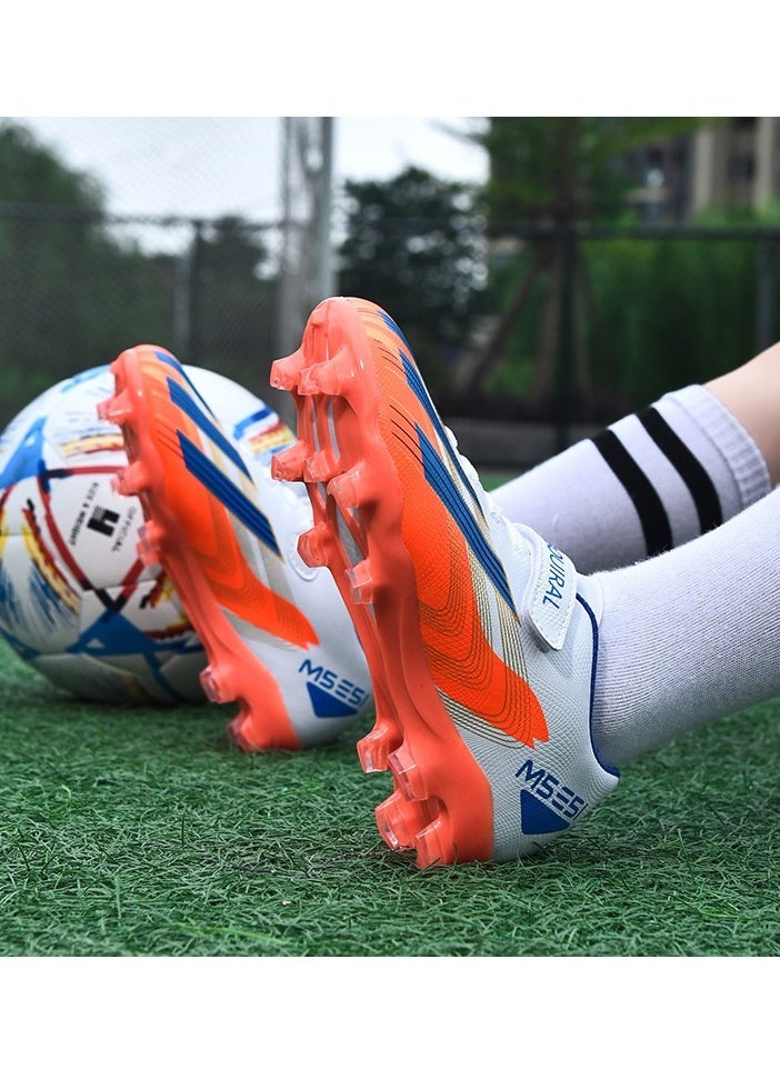 Children's Low-Top Non-Slip Four Seasons Outdoor Artificial Turf Football Boots Comfortable Training Shoes