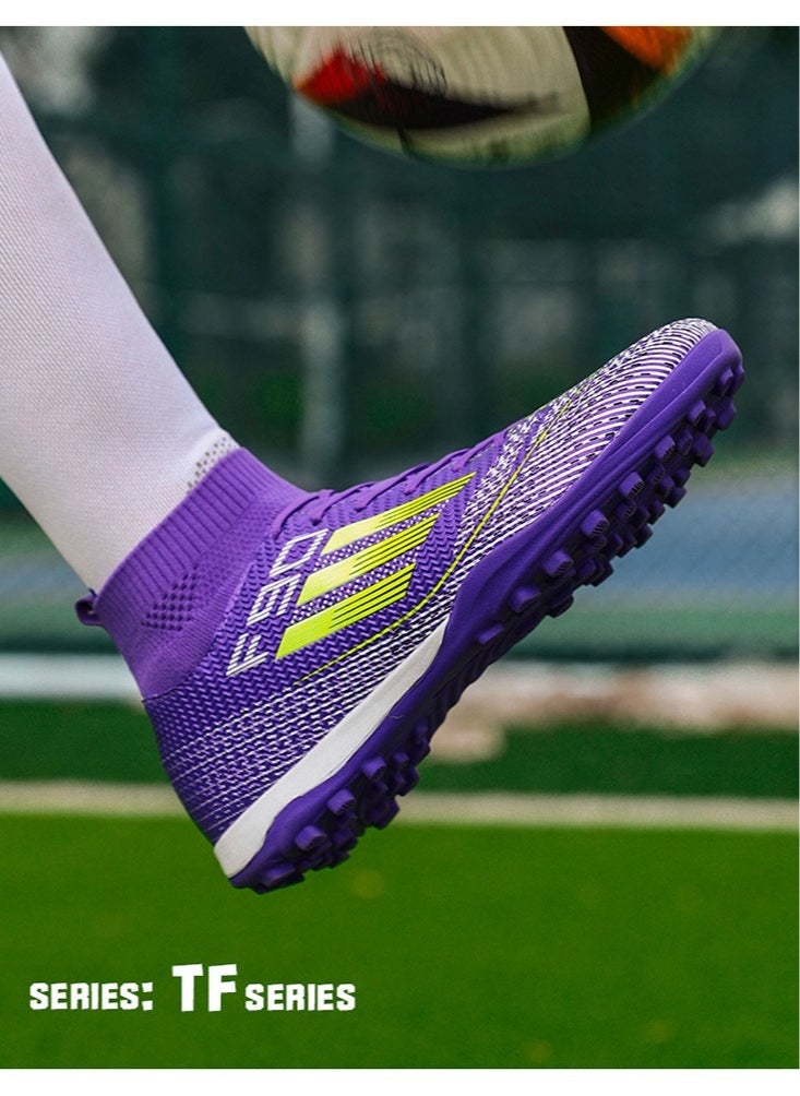 Low Top Breathable Natural Grass Soccer Shoes Men Women Football Sneakers Training Running Shoes