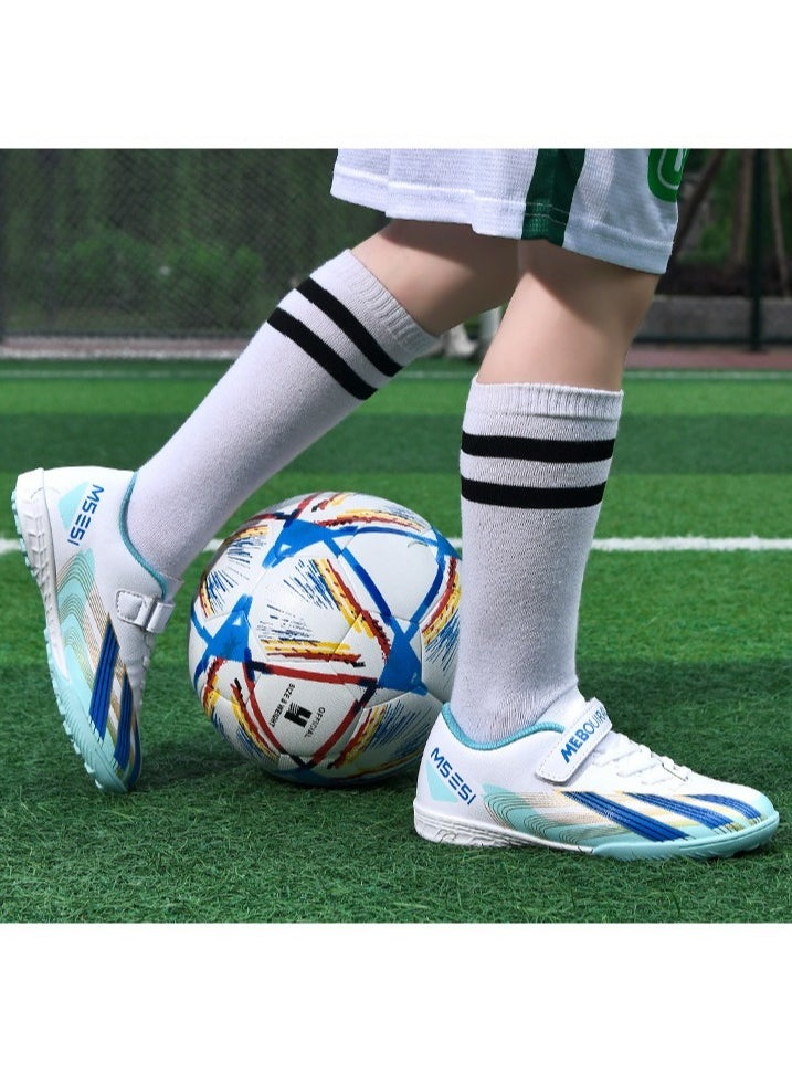 Children's Low-Top Non-Slip Four Seasons Outdoor Artificial Turf Football Boots Comfortable Training Shoes