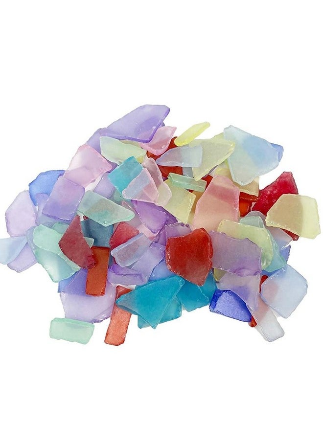 Sea Glass - Assorted Colored Sea Glass Mix - Sea Glass For Decoration And Craft (11 Ounces)