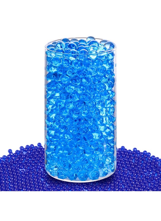 15000Pcs Blue Vase Fillers, Jelly Beads Gel Beads For Floating Pearls Candle Vase Fillers