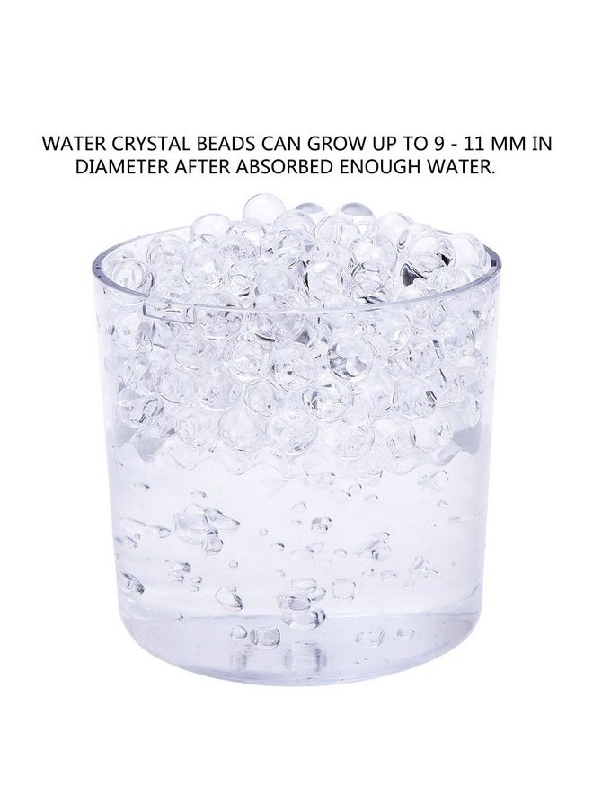 10000 Pieces Gel Soil Water Crystal Beads Gel Jelly Water Gems Vase Filler (Clear)