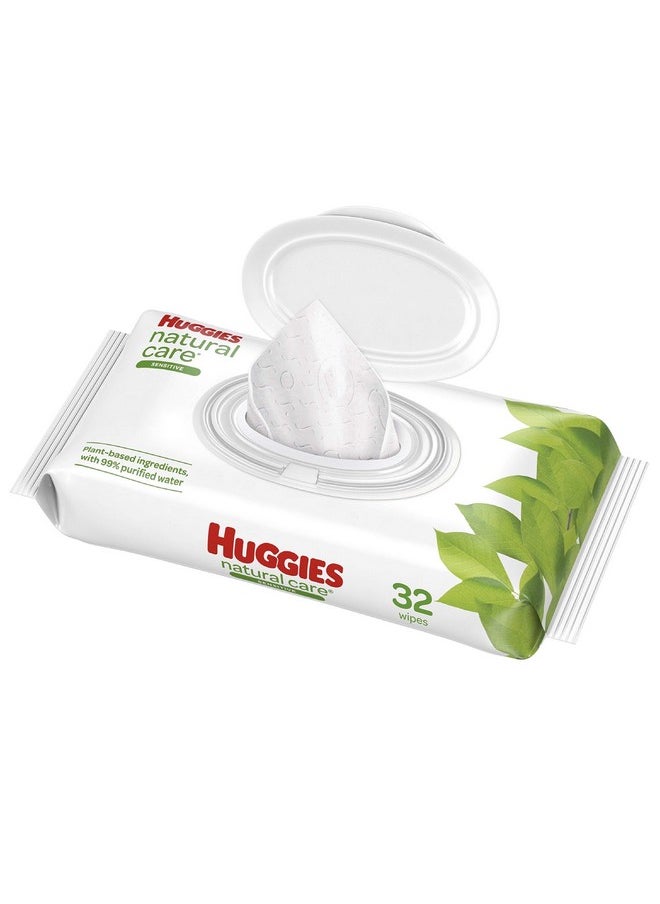 Natural Care, Baby Wipes, Unscented, 32 Count