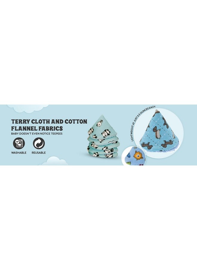 Pee-Pee Teepee Cellophane Bag Blue Airplane
