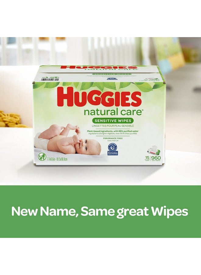 Bundle - 12 Pack Of Natural Care Unscented Baby Travel Wipes 16Ct. Each