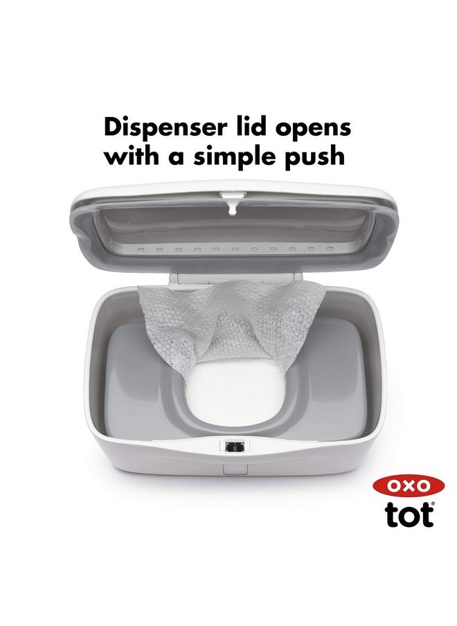 Tot Perfect Pull Wipes Dispenser - Gray, 1 Count (Pack Of 1)