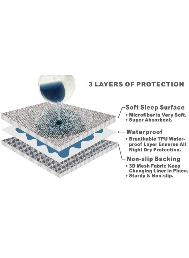 Waterproof Changing Pad Liners 3 Count (14
