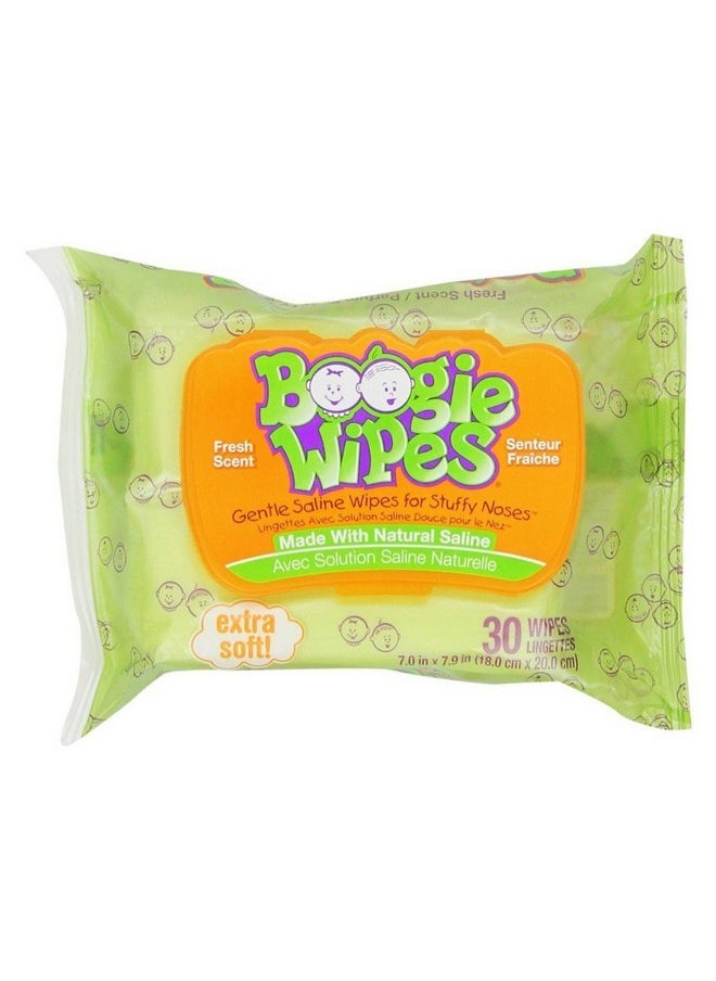 Wipes, Fresh Scent Wet Nose Wipes For Kids And Baby, Allergy Relief, Soft Natural Saline Hand And Face Tissue With Aloe, Chamomile And Vitamin E