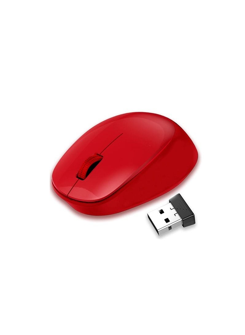 LeadsaiL Wireless Mouse for Laptop 2.4G Silent Cordless USB Mouse Slim Wireless Optical Computer Mouse, 3 Buttons, AA Battery Used,1600 DPI for Windows