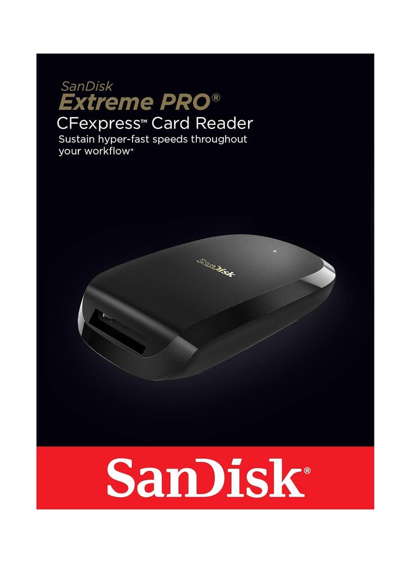 Extreme Pro CFexpress Card Reader - SDDR-F451-ANGNN Black