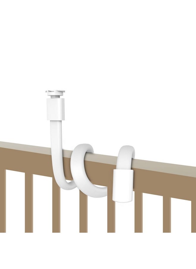 Baby Monitor Mount For Hb6550/ Pro/ Hb6560/ Hb65/ Hb6339/ Hb40/ Hb6081/ Hb66/ Hb6351, 20 Inch Flexible Arm Bracket, Camera Holder Attaches To Crib Cot Shelves, Without Tools Or Wall Damage