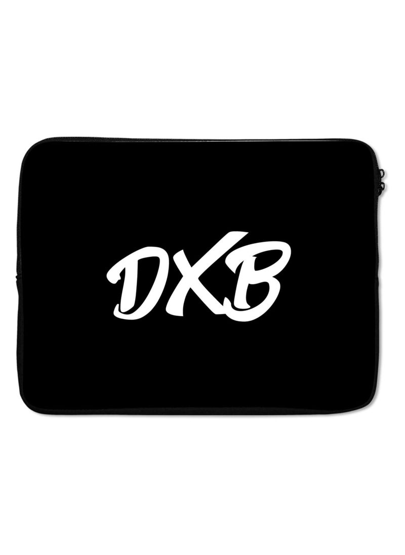 Dxb Printed Laptop Sleeve