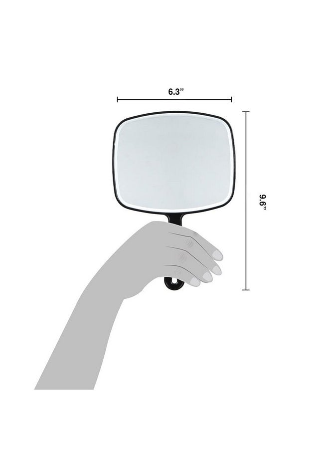Premium Hand Mirror With Handle, 6.3