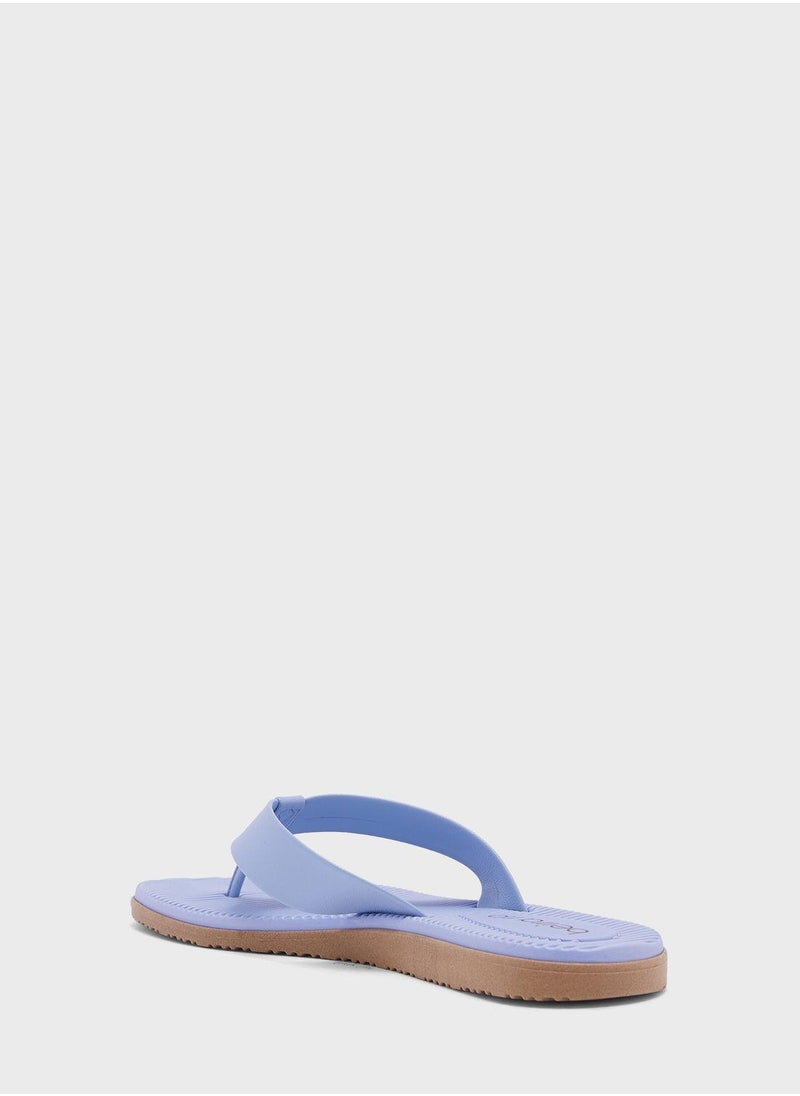 Marilyn Single Strap Flat Sandals | Made in Brazil