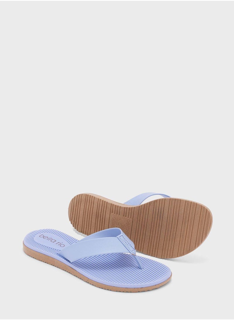 Marilyn Single Strap Flat Sandals | Made in Brazil