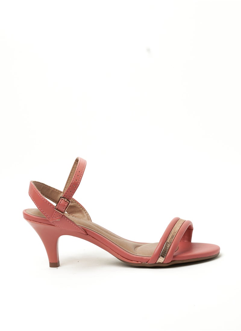 Eliza Multi Strap Mid Heel Sandals | Made in Brazil