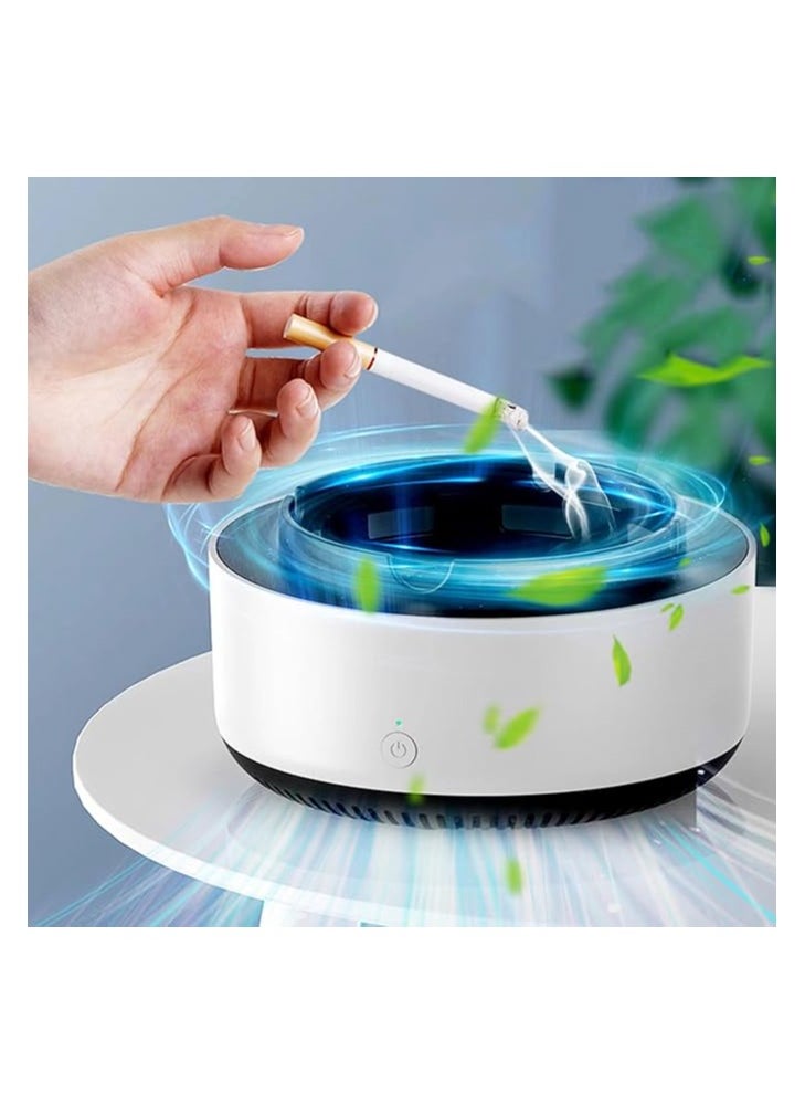 Indoor Ashtray is a versatile 2-in-1 multifunctional ashless air purifier with filter, suitable for both outdoor and indoor use, providing fresher air for home, car, and office environments