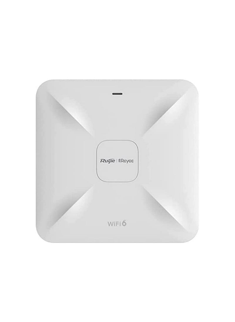 Ruijie Reyee RG-RAP2260(G) AX1800 Wi-Fi 6 dual-band Gigabit ceiling mount AP, dual Gigabit LAN uplink ports, built-in antennas with 3 Years Warranty