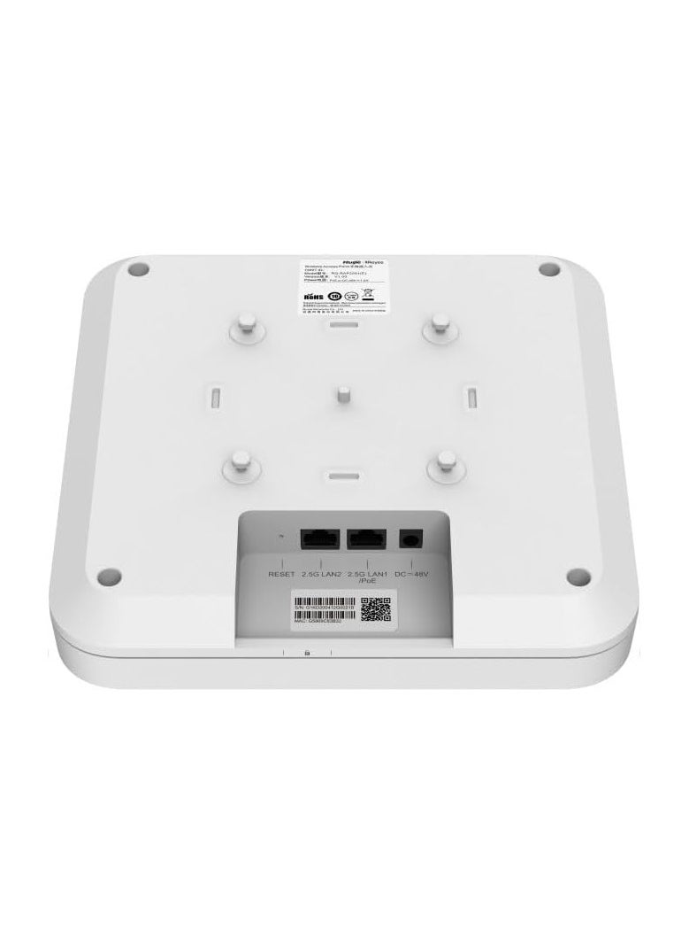 RG-RAP2260(H) Ruijie_Reyee_Wi-Fi 6 AX6000 High-density Multi-G Ceiling Access Point, RG-RAP2260(H)