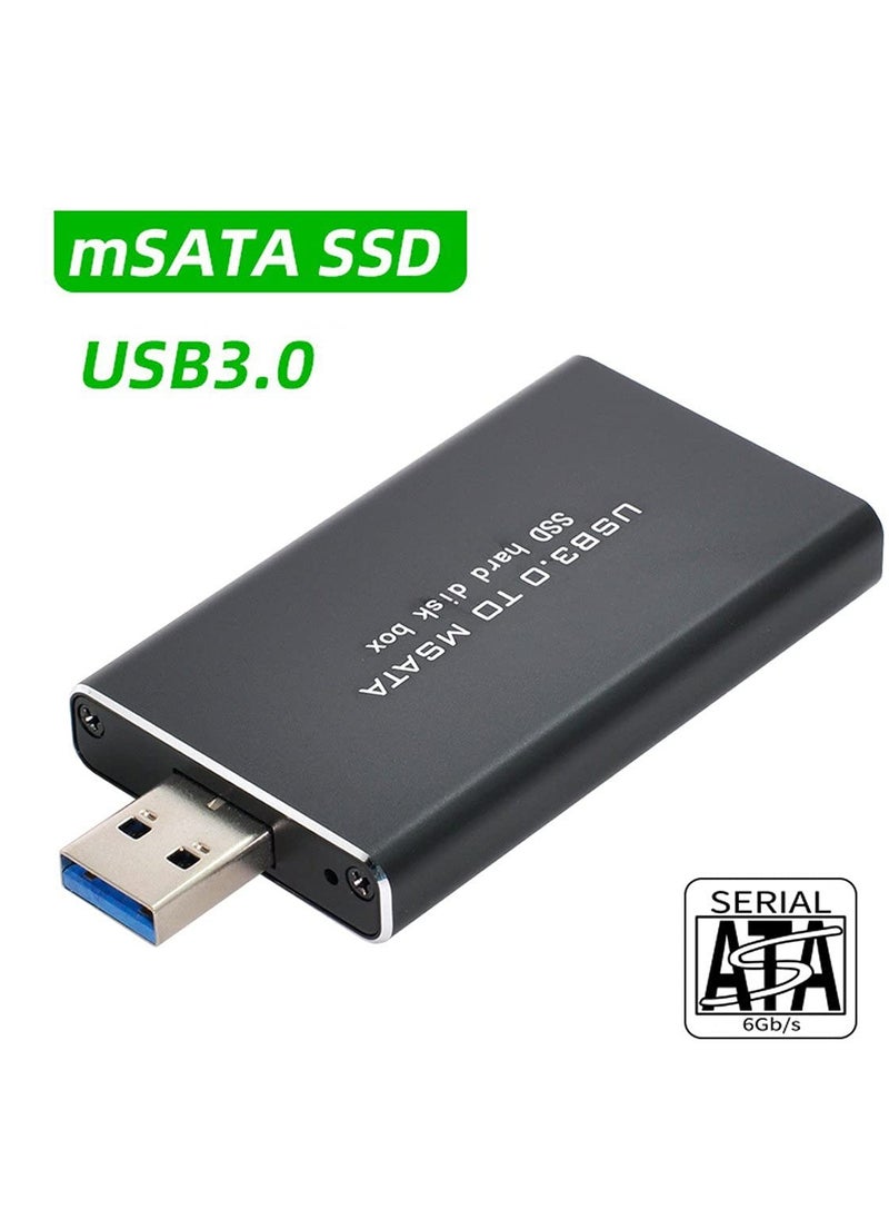 Mini PCI-E mSATA to USB 3.0 External SSD PCBA Conveter Adapter Pen Driver Card with Case