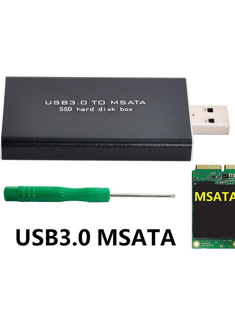 Mini PCI-E mSATA to USB 3.0 External SSD PCBA Conveter Adapter Pen Driver Card with Case