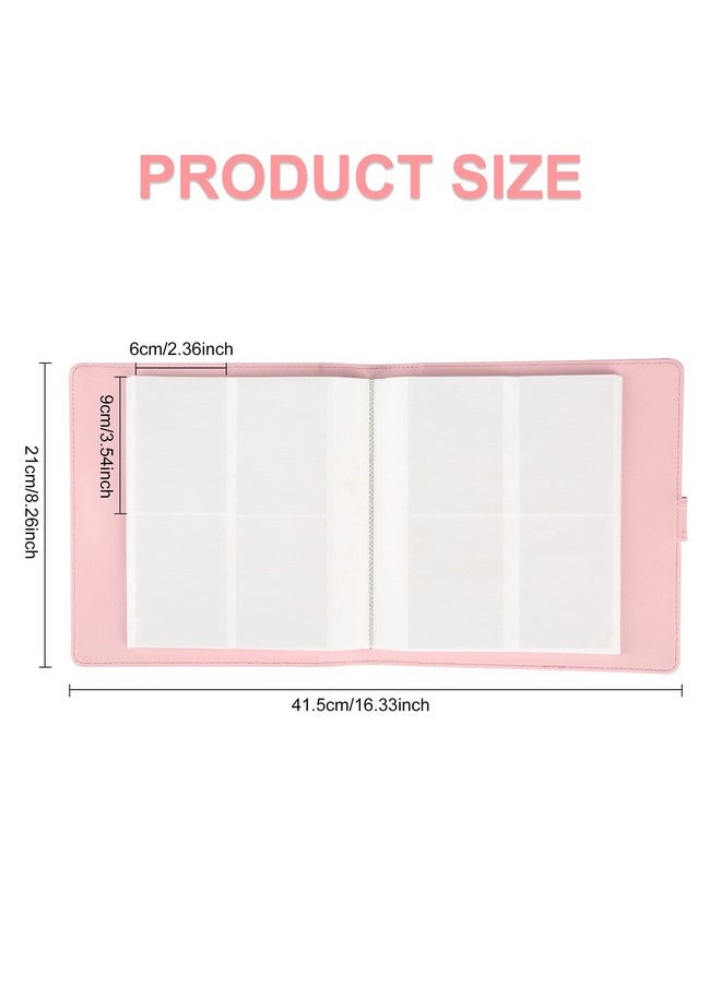 256 Pockets Mini Photo Album - Fits For Fujifilm Instax Mini 12 Mini 11 Mini 9 Mini 8 Mini 40, Polaroid Snap Pic-300, Kodak Mini 3-Inch Film (Magic Pink)