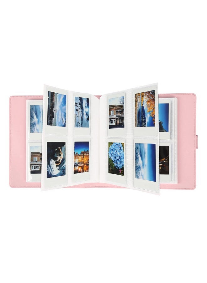 256 Pockets Mini Photo Album - Fits For Fujifilm Instax Mini 12 Mini 11 Mini 9 Mini 8 Mini 40, Polaroid Snap Pic-300, Kodak Mini 3-Inch Film (Magic Pink)