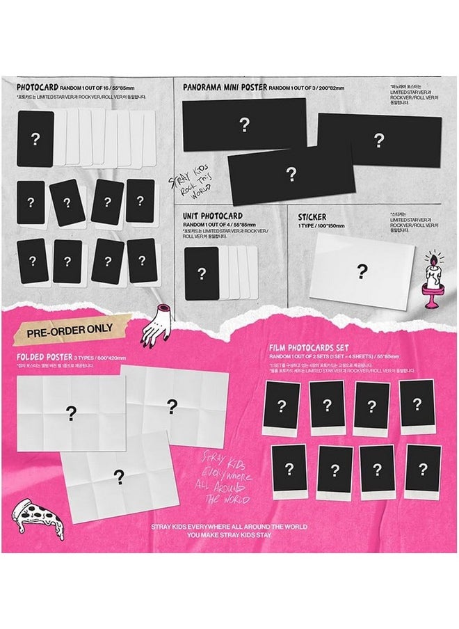 Stray Kids 樂-Star (Rock-Star) 8Th Mini Album Photobook Ver (Rock)