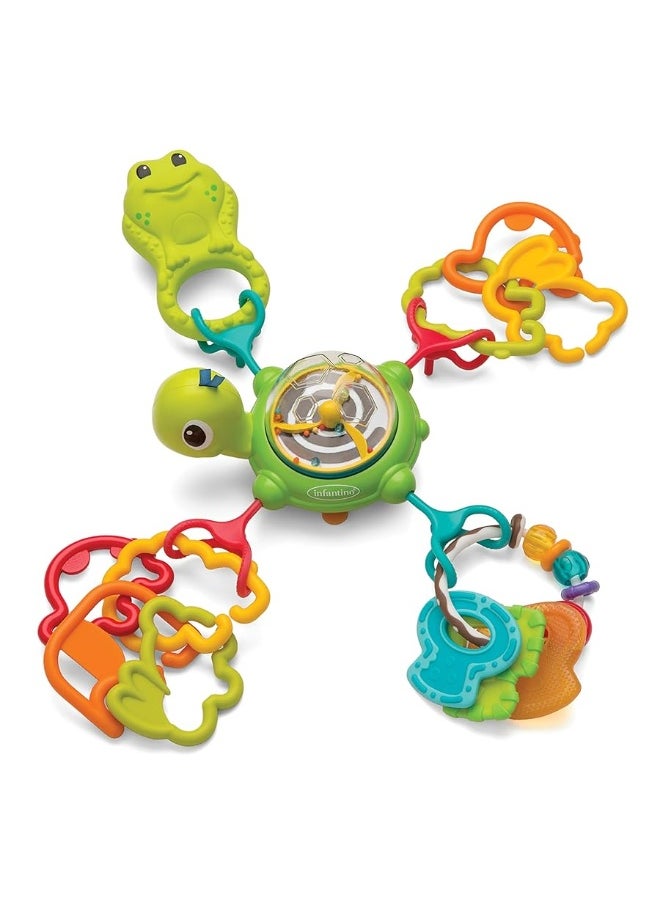 Infantino Link  Spin Suction Cup Turtle