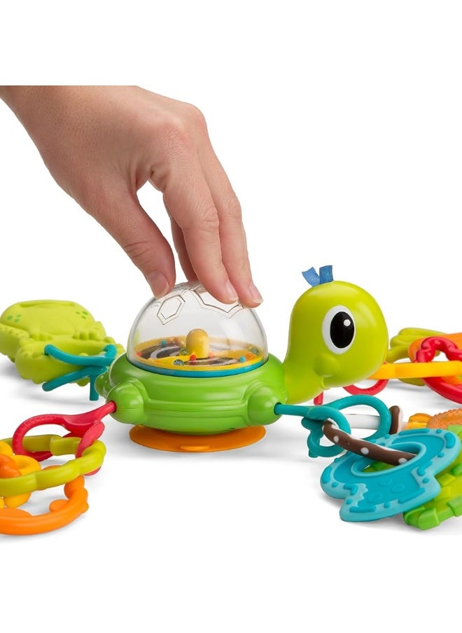 Infantino Link  Spin Suction Cup Turtle