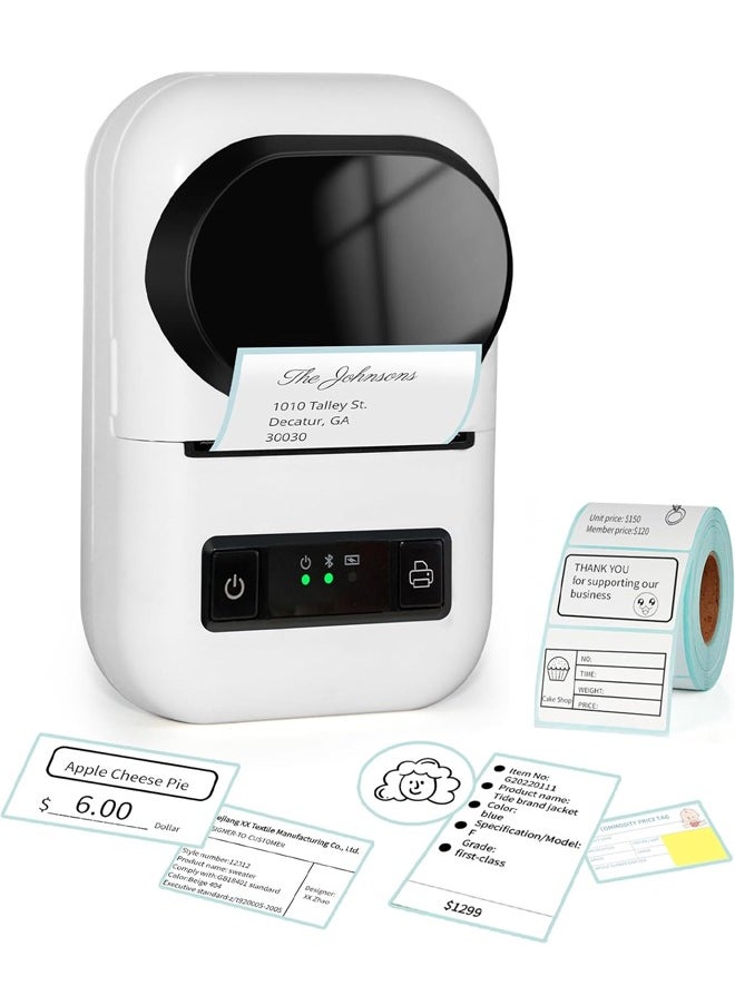 Goojprt PT-260 Bluetooth Label Printer - Compact and Portable Label Maker