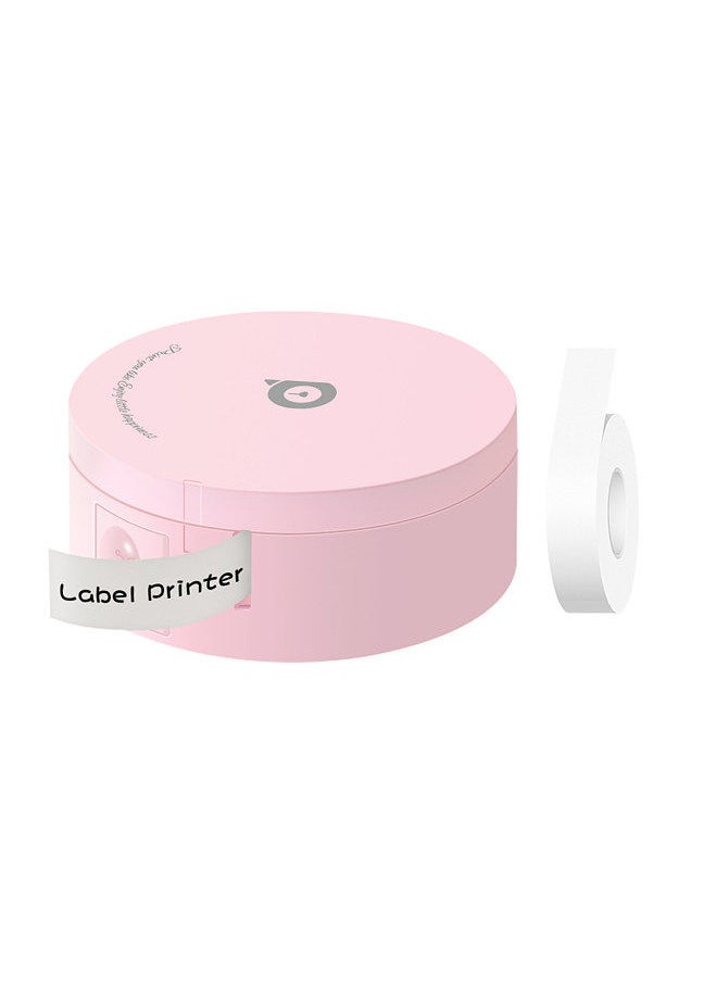 L1 Mini Pocket BT Label Maker Sticker Inkless Portable Thermal Label Printer with 1 Roll White Paper Tape Compatible with iOS Android Smartphone