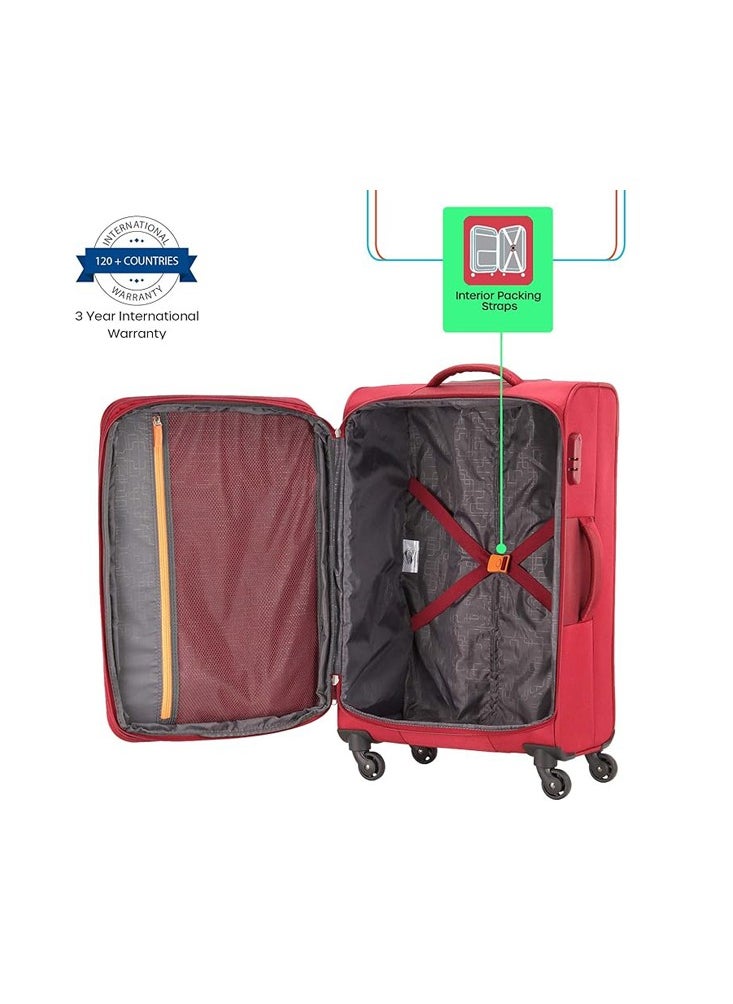 Jamaica Spinner 58 cm TSA Lock Lightweight Travel Trolley luggage Bag