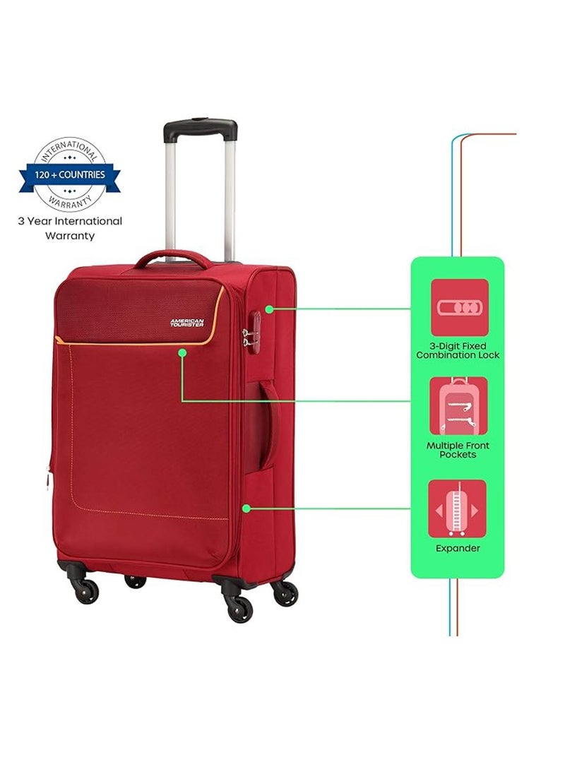 Jamaica Spinner 69 cm TSA Lock Lightweight Travel Trolley Bag