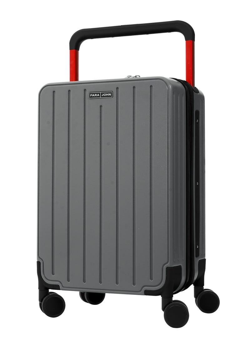 Wide Handle Cabin Luggage Trolley For Ultimate Fashion Travel -GREY