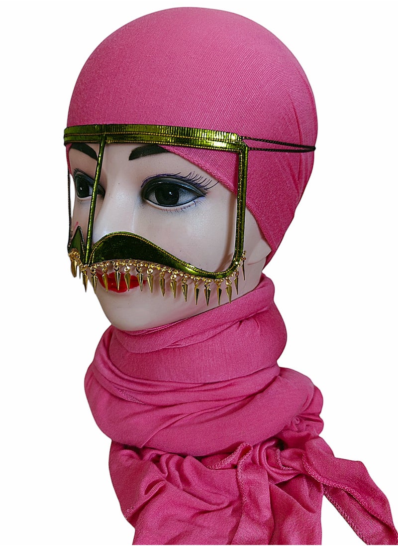 Battoulah, Burqa, Niqab, Arabian Facemask, New Fancy Design 1pcs