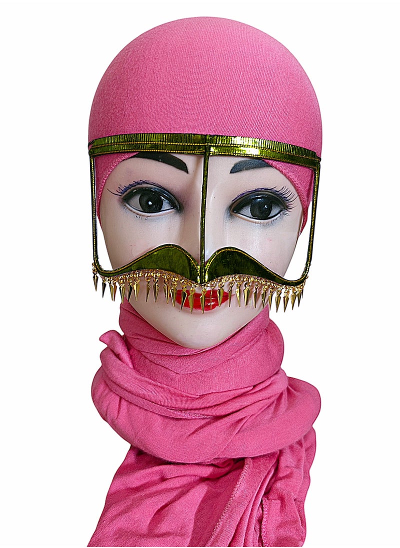 Battoulah, Burqa, Niqab, Arabian Facemask, New Fancy Design 1pcs