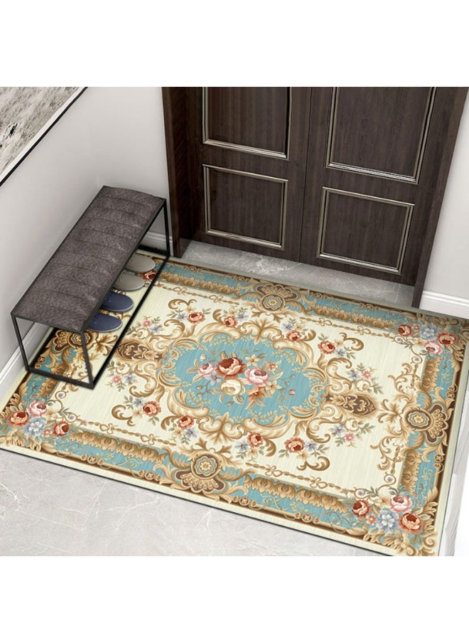 Durable Non-Slip Velvet Area Rug for Home Decor