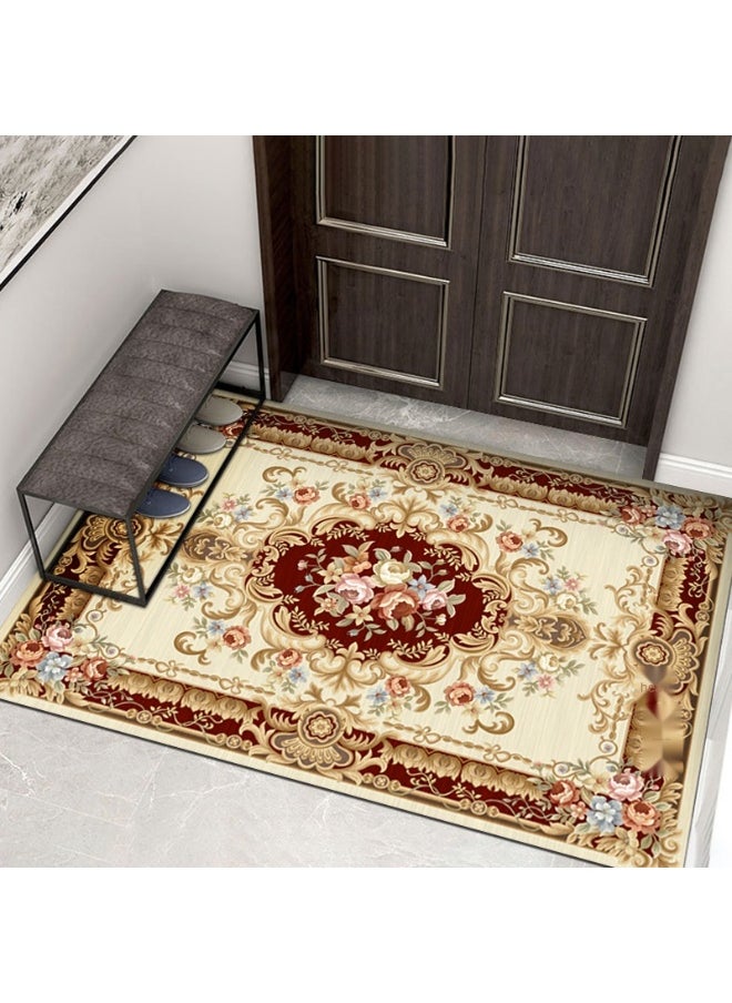 Durable Non-Slip Velvet Crystal Area Rug for Home Decor