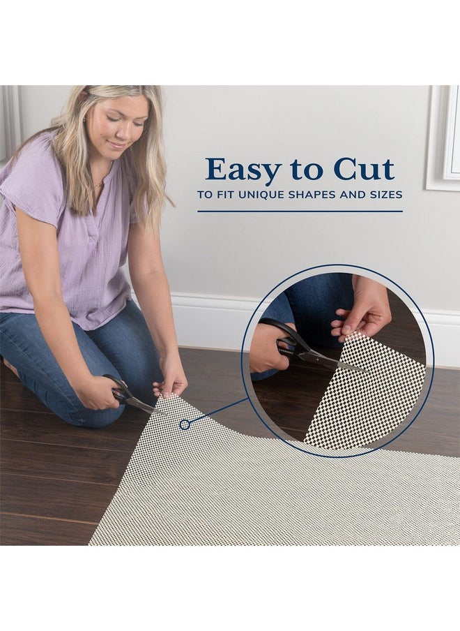 Rug Gripper Pad For Hardwood Floors, Non Slip Thick Area Rug Pads For Tile Floor, Under 2X3 Carpet Anti Skid Mat, Keep Your Rug Safe In Place