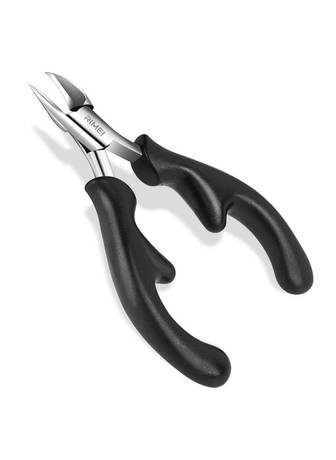 Toenail Clippers, Professional Thick & Ingrown Nail Clippers For Men & Seniors, Podiatrist Recommended, Pedicure Clippers Toenail Cutters, Stainless Steel Sharp Curved Blade Grooming Tool