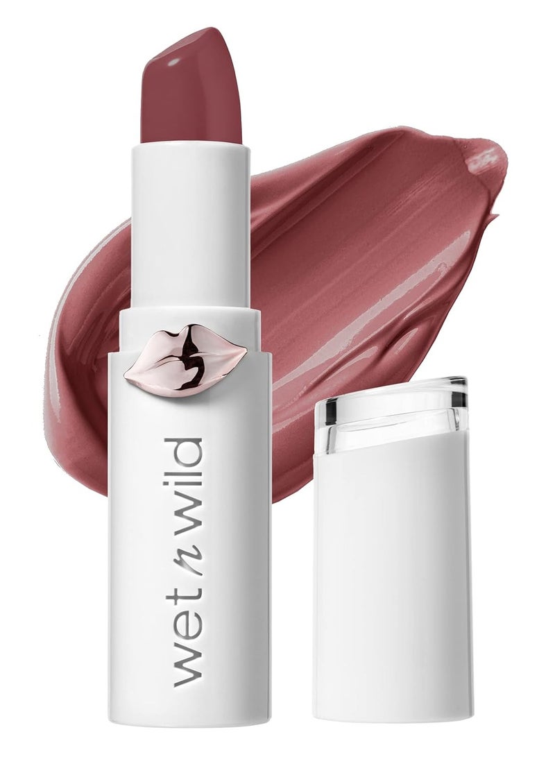 Mega Last High-Shine Lipstick Lip Color, Infused with Seed Oils For a Nourishing High-Shine, Buildable & Blendable Creamy Color, Cruelty-Free & Vegan - Rosé and Slay