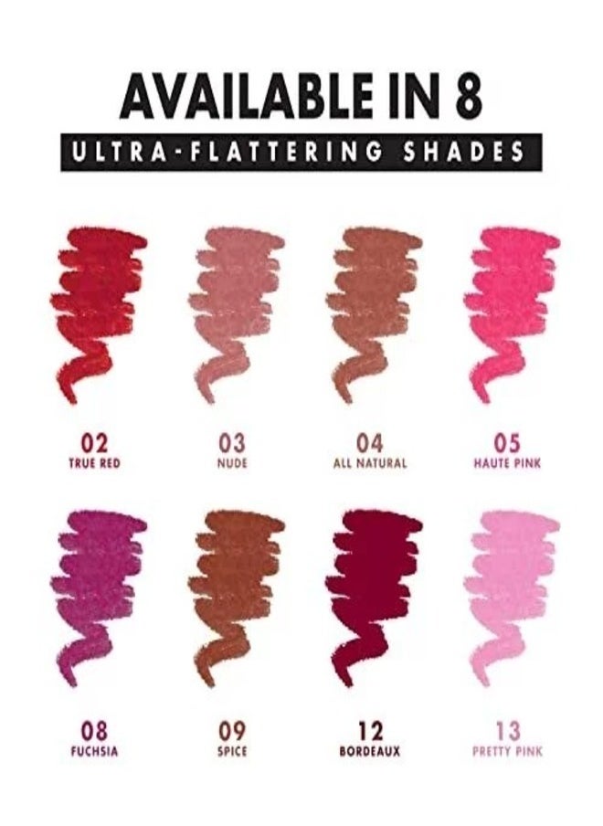 Milani Color Statement Lipliner in Fuchsia 08 - Long-Lasting, Smooth-Glide Precision for Vibrant Lips
